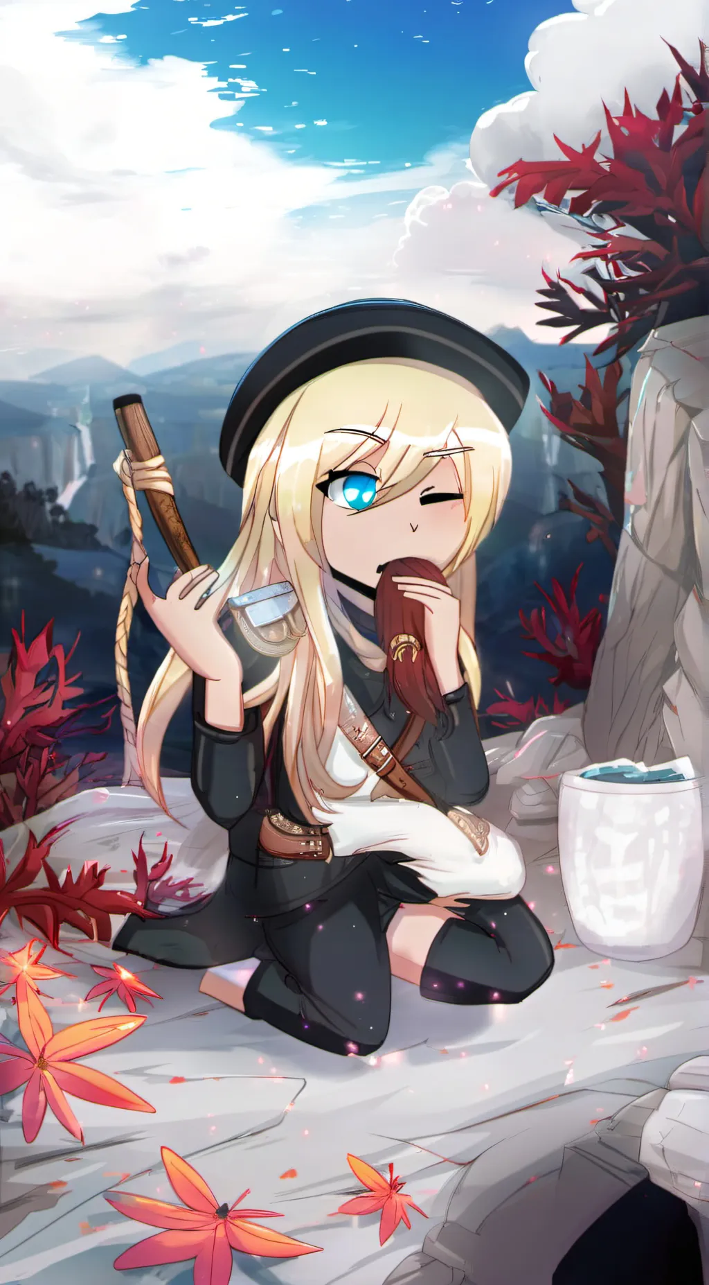 ai character: kia background