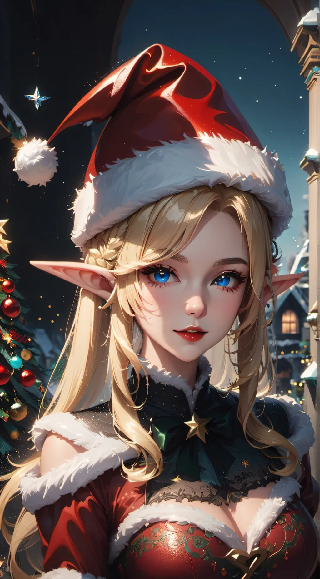 ai character: Annabelle - Elf background