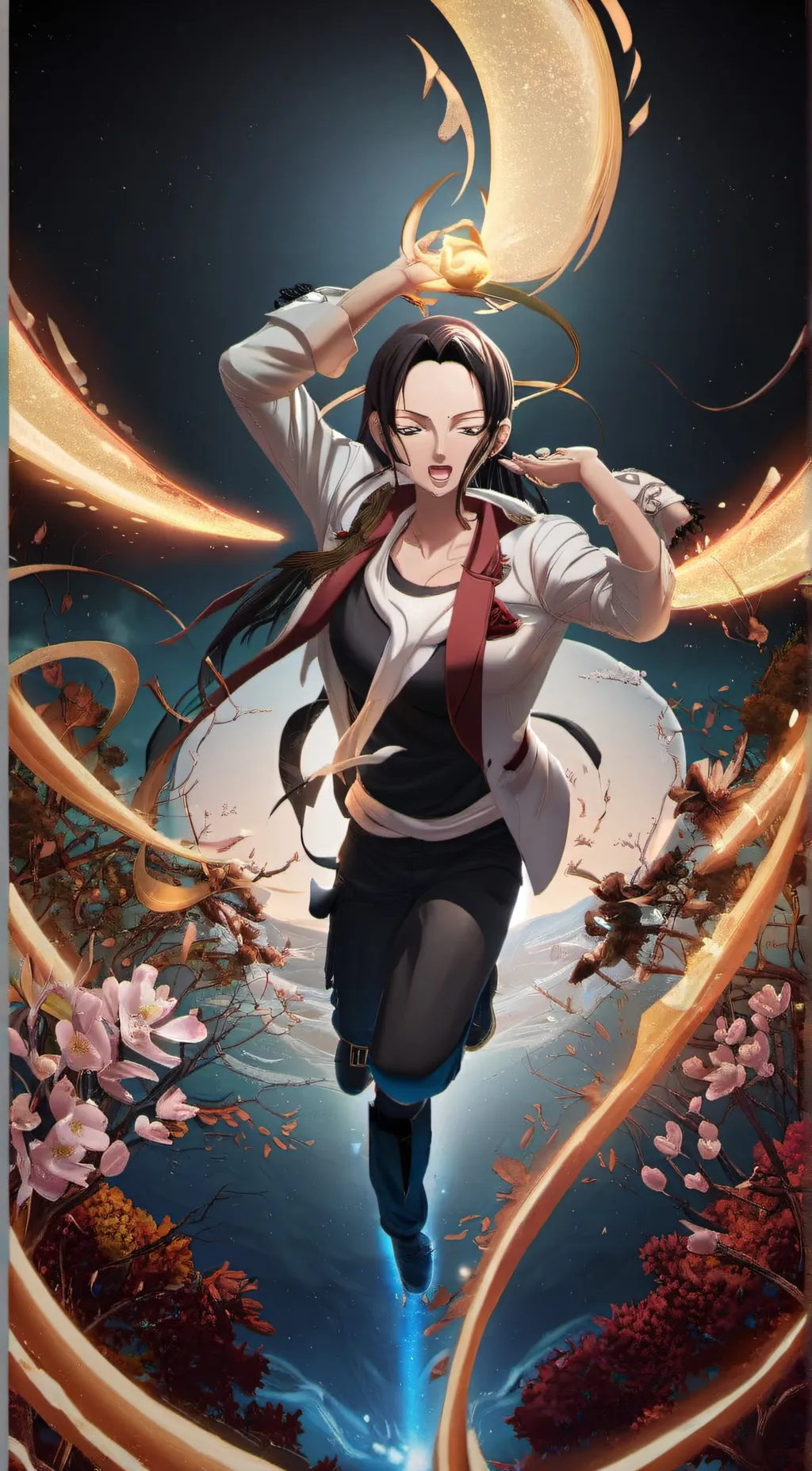 ai character: Nico Robin background