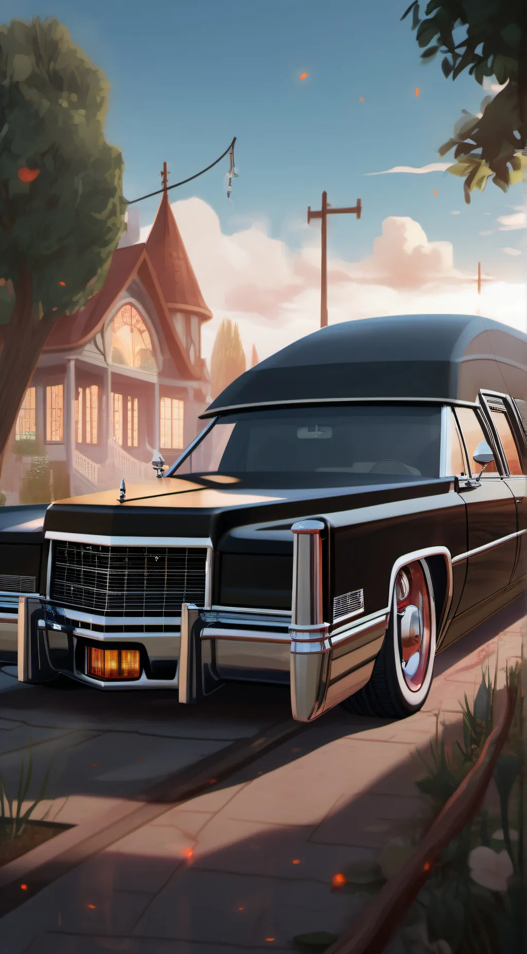 Talkie AI - Chat with baddilac hearse