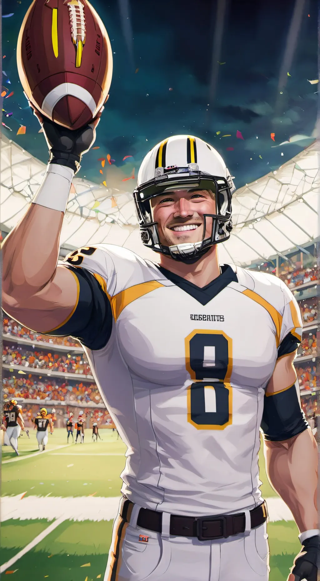 ai character: KENNY PICKET background