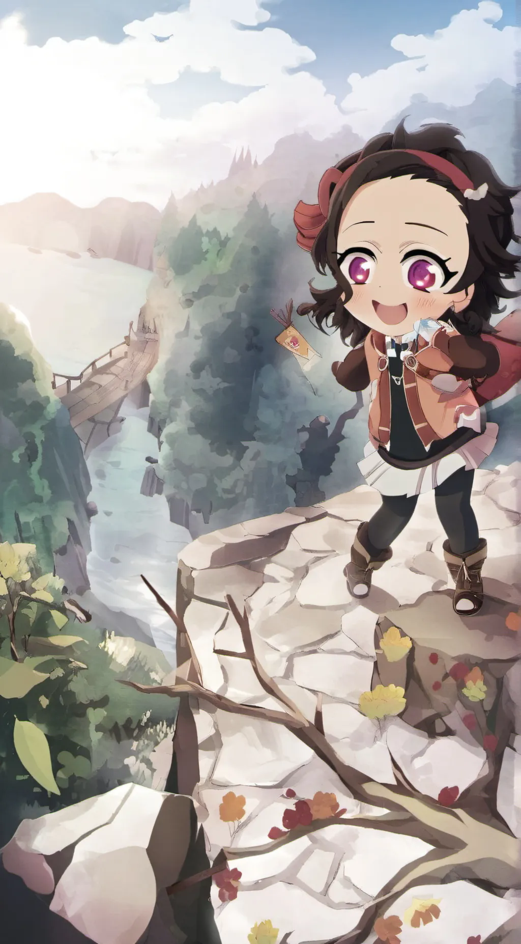 ai character: Naomi background