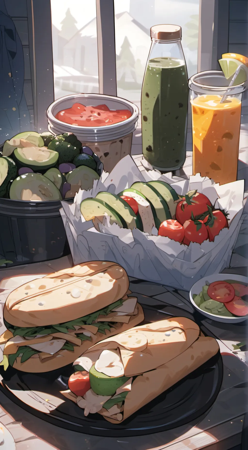 ai character: Mia background