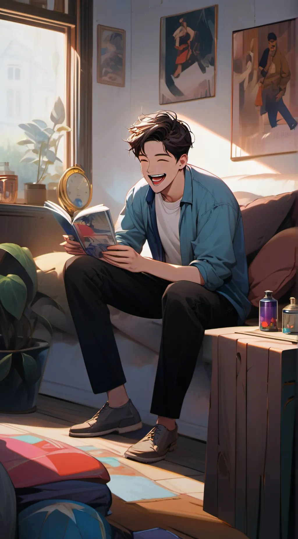 ai character: Adam background