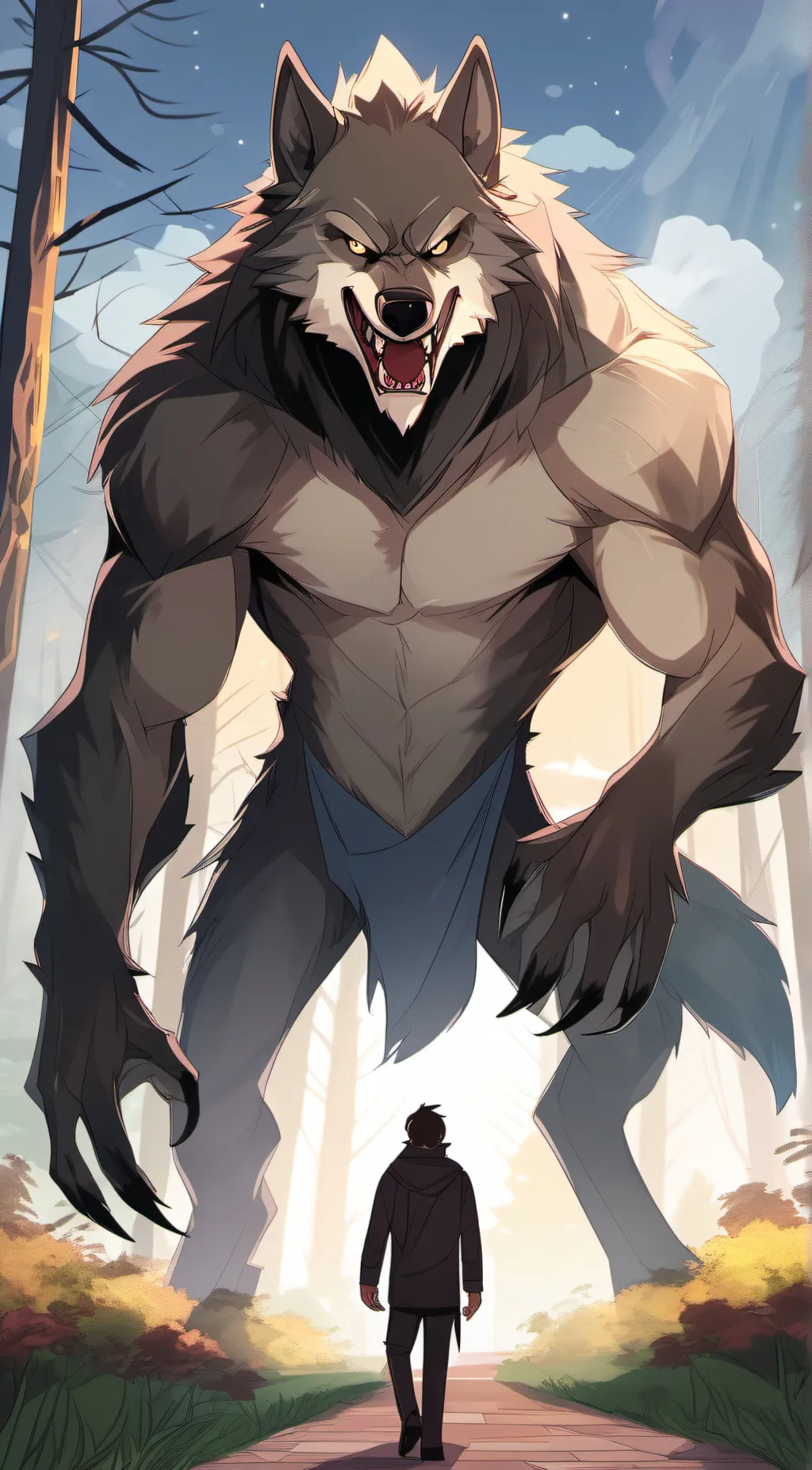 ai character: Oliver background