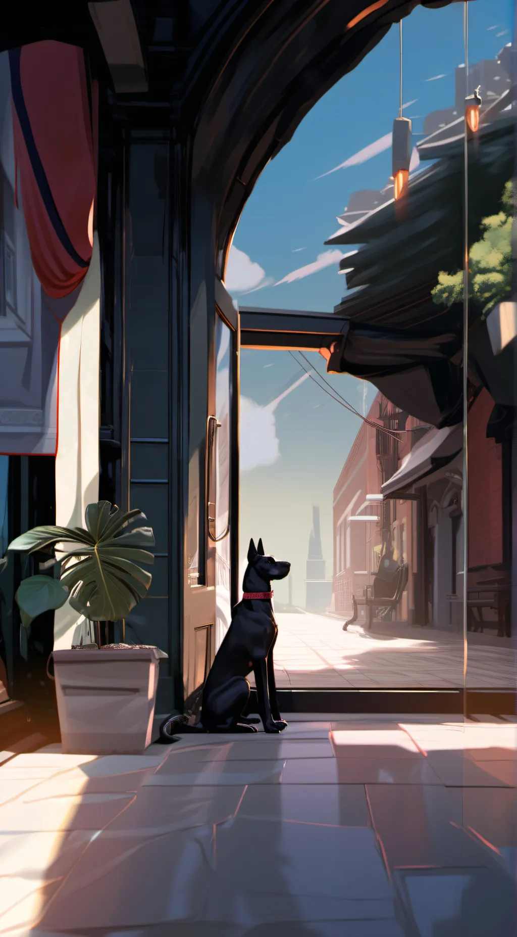 ai character: Stranger Things  background