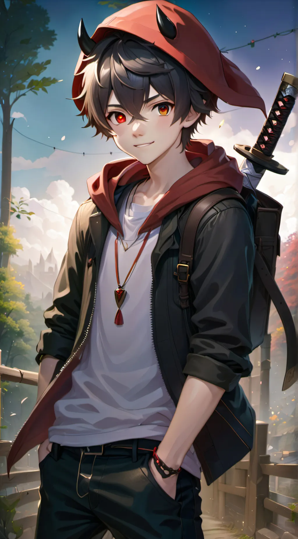 ai character: carl  background