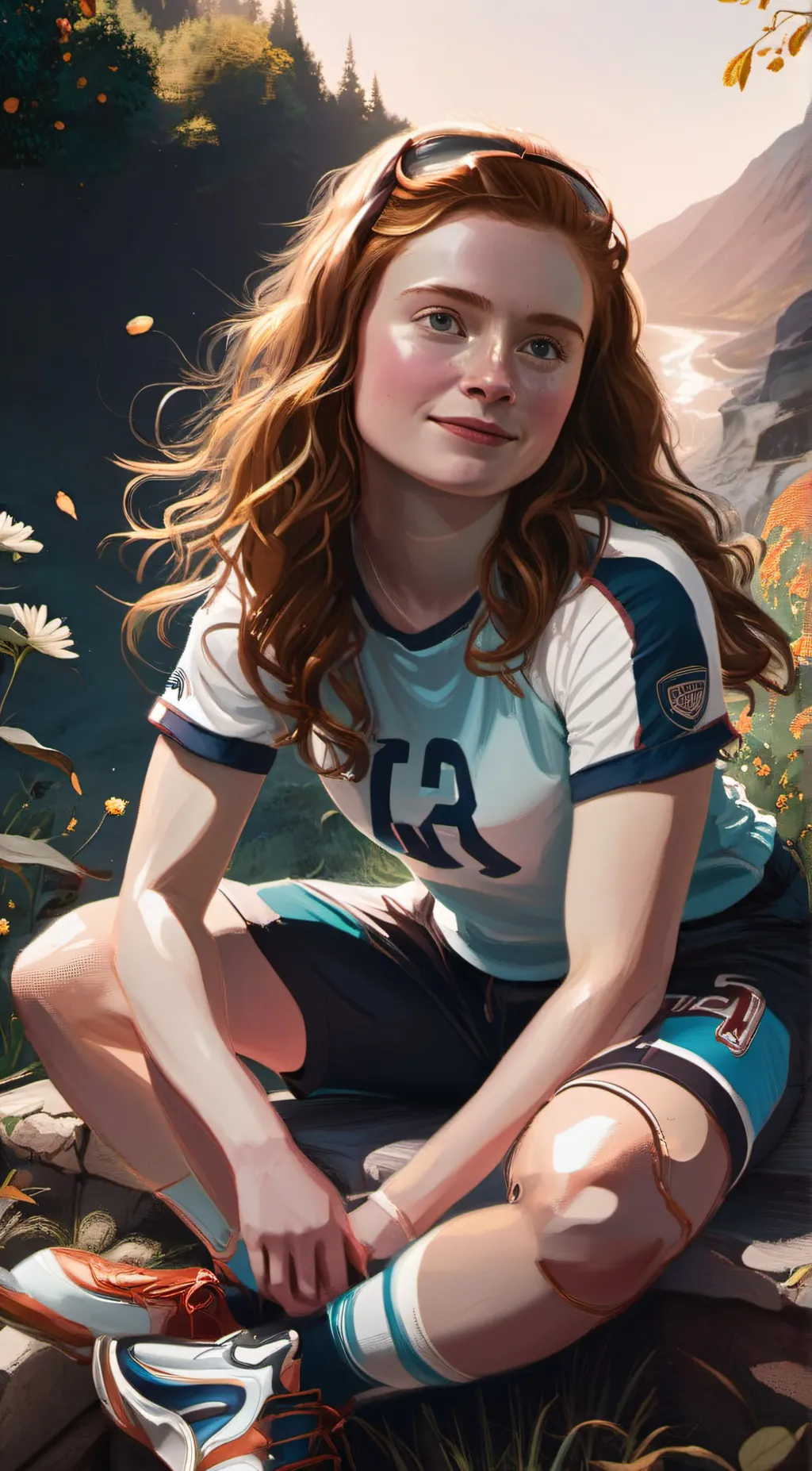 ai character: Maxine Mayfield  background