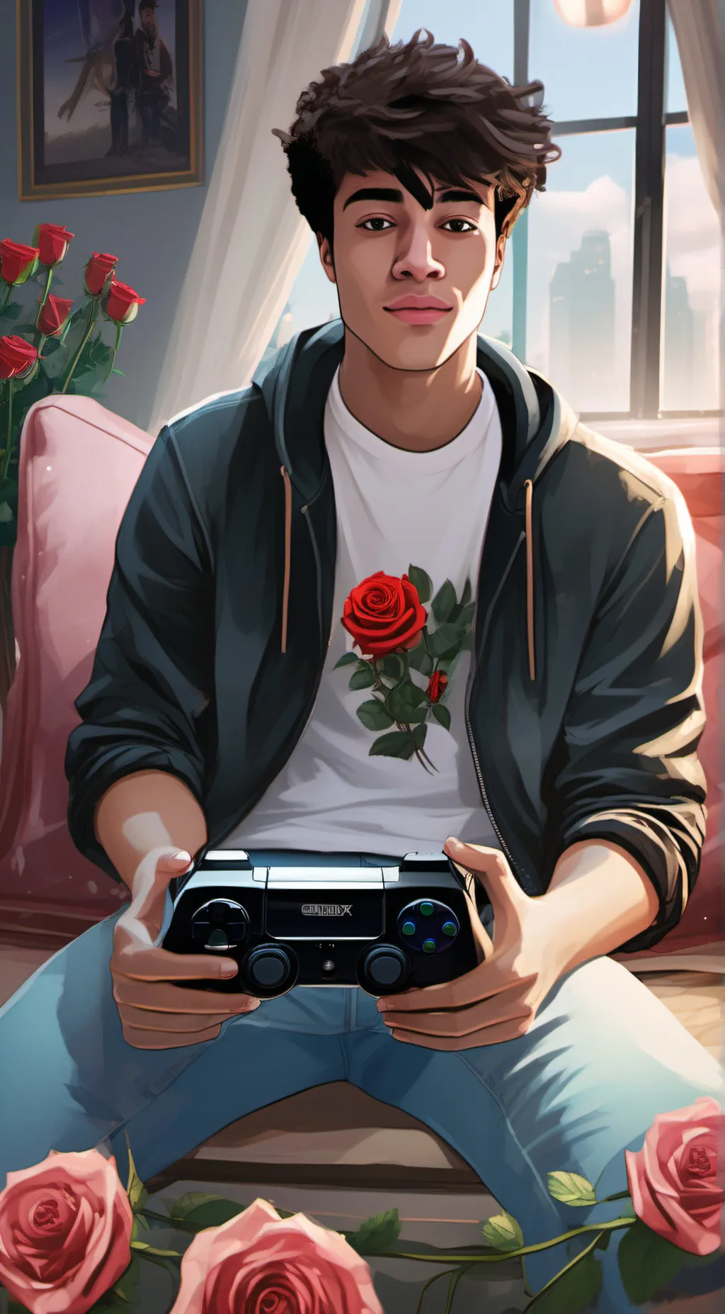 ai character: alex background