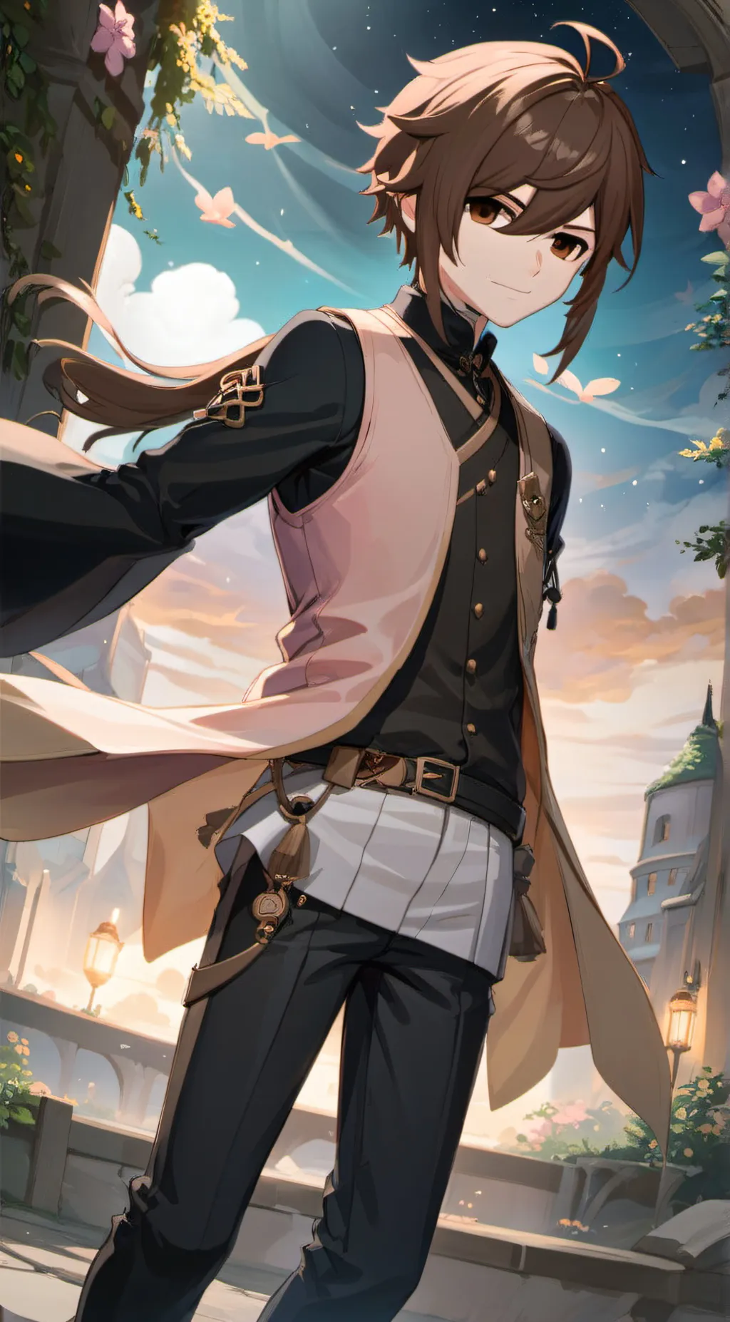 ai character: “Asher background