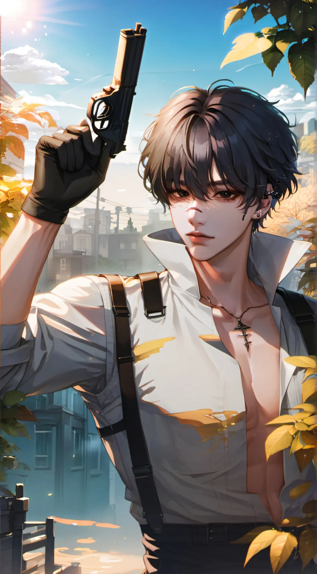 ai character: 江柏 background