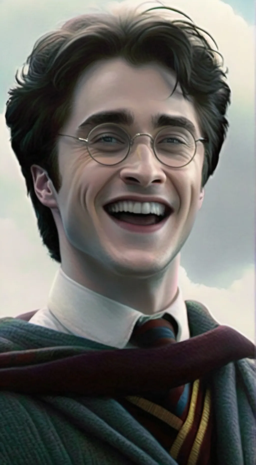 ai character: Harry Potter  background