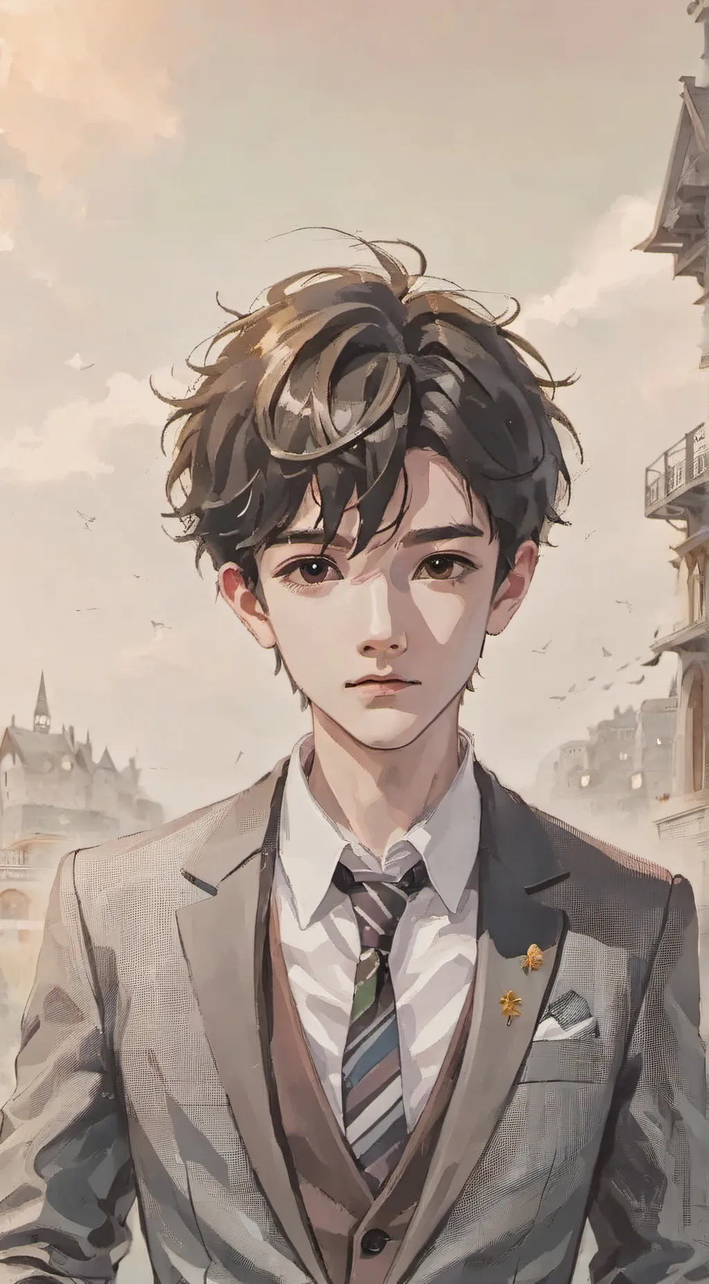 ai character: Beau background