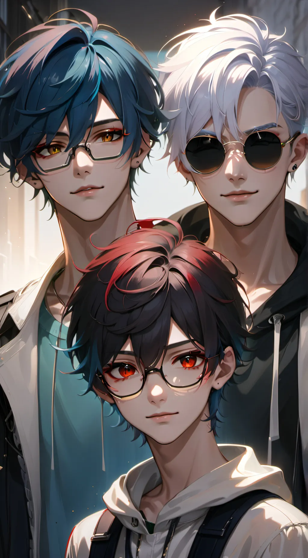 ai character: karma,gojo,tenya background