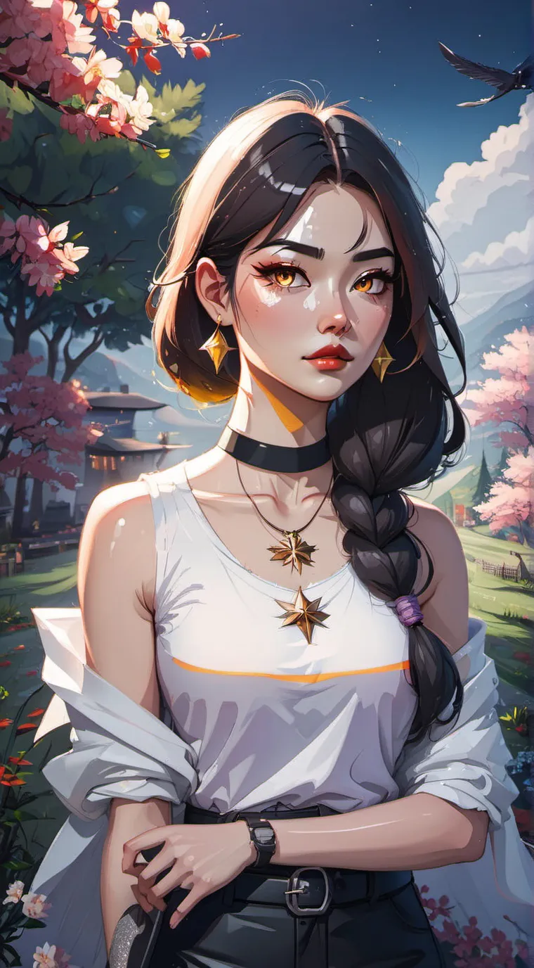 ai character: Evelyn background