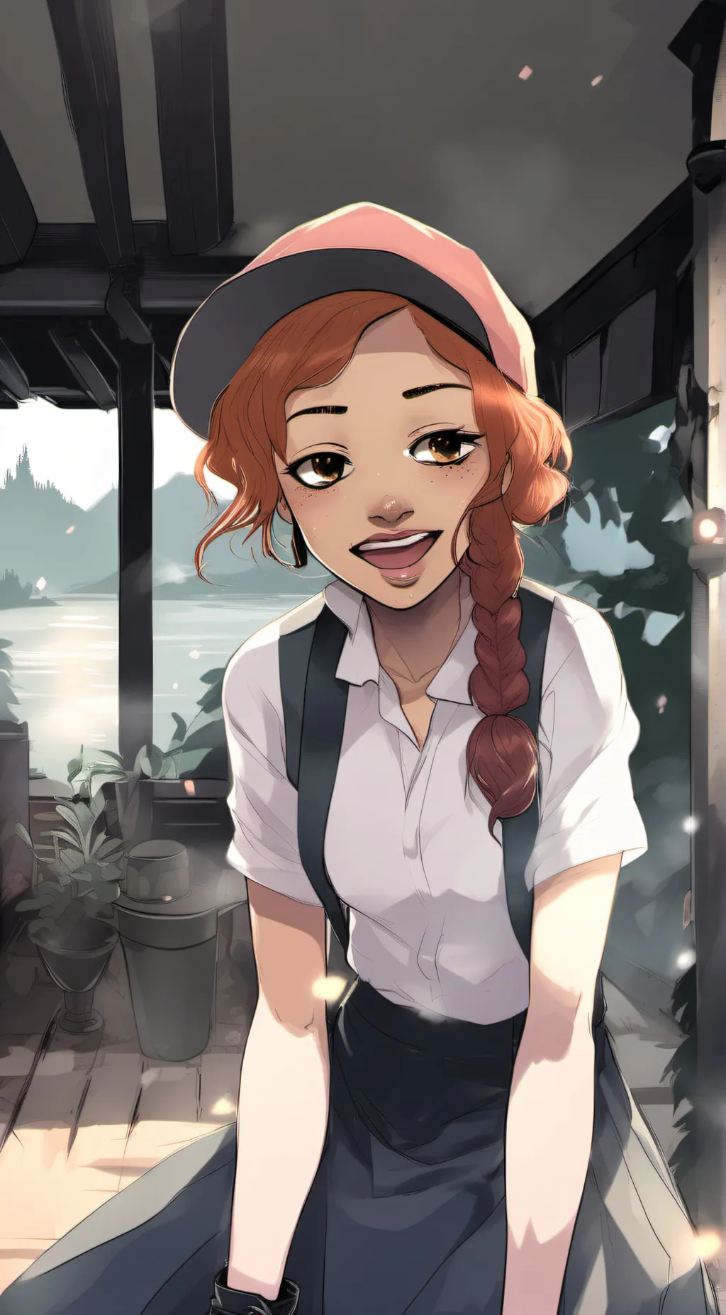 ai character: Maggie baylot background