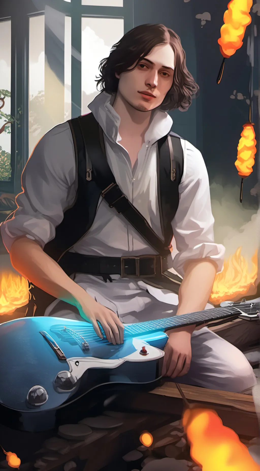 ai character: Juicy background