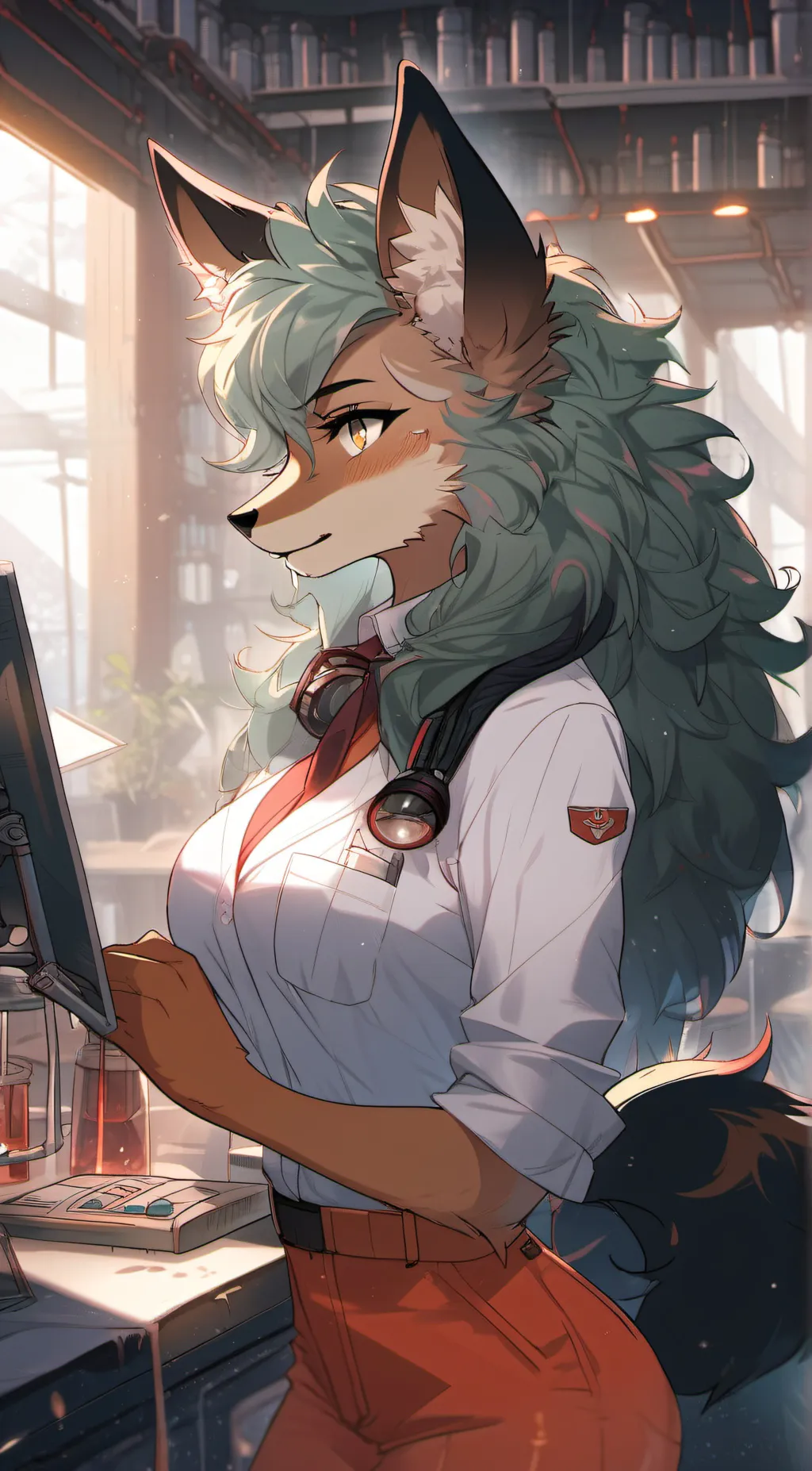 ai character: Lucy background