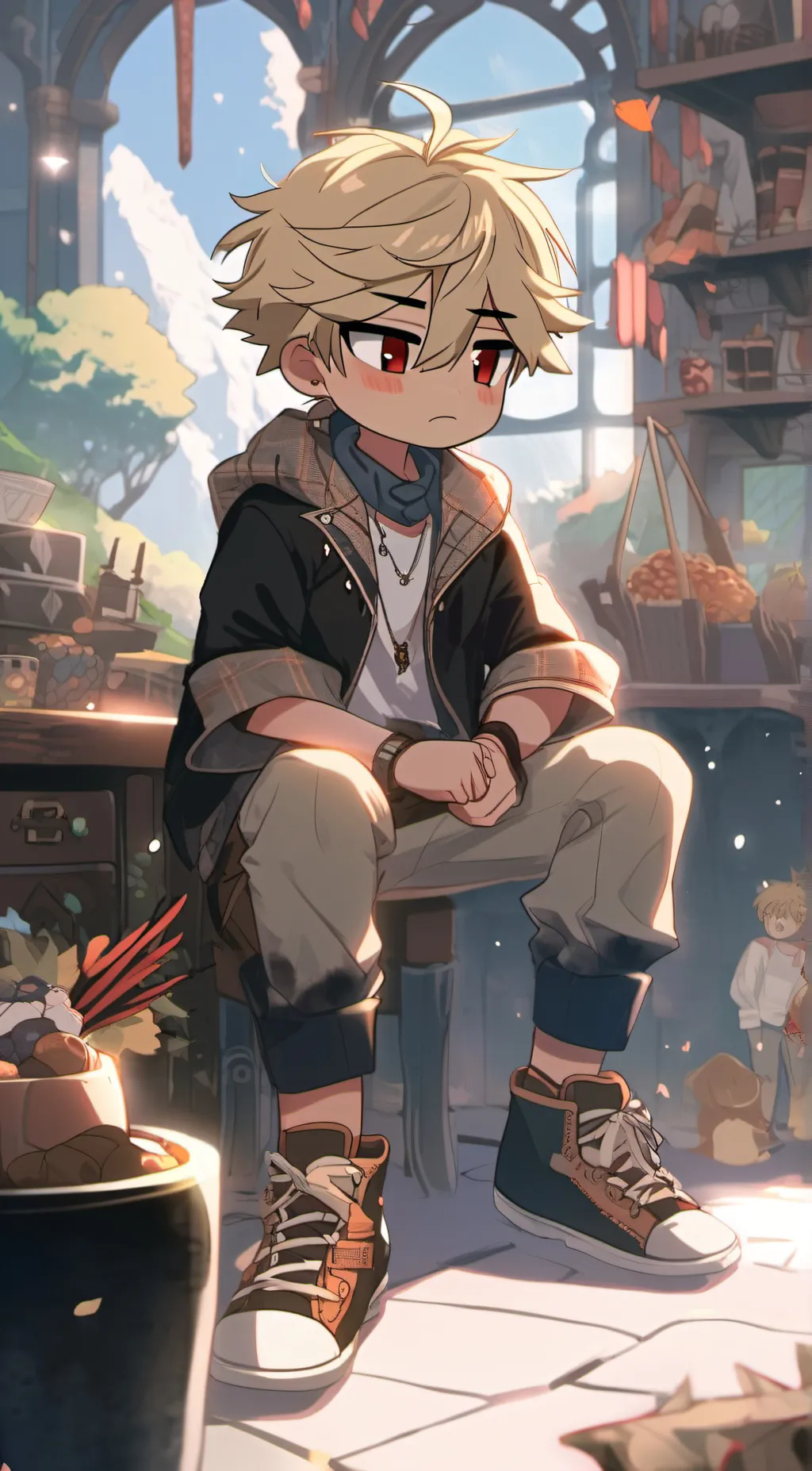 ai character: james background