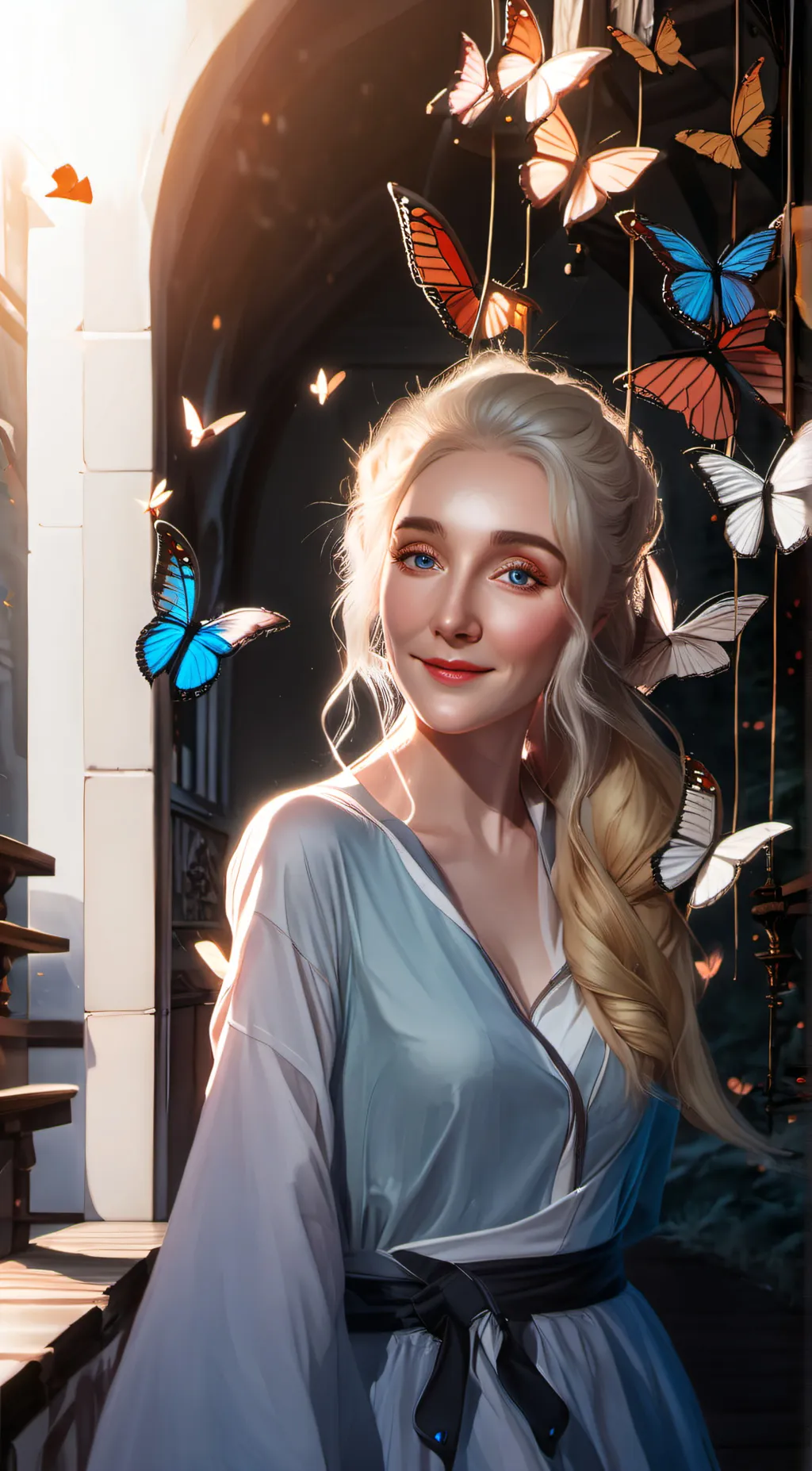 ai character: Venus  background