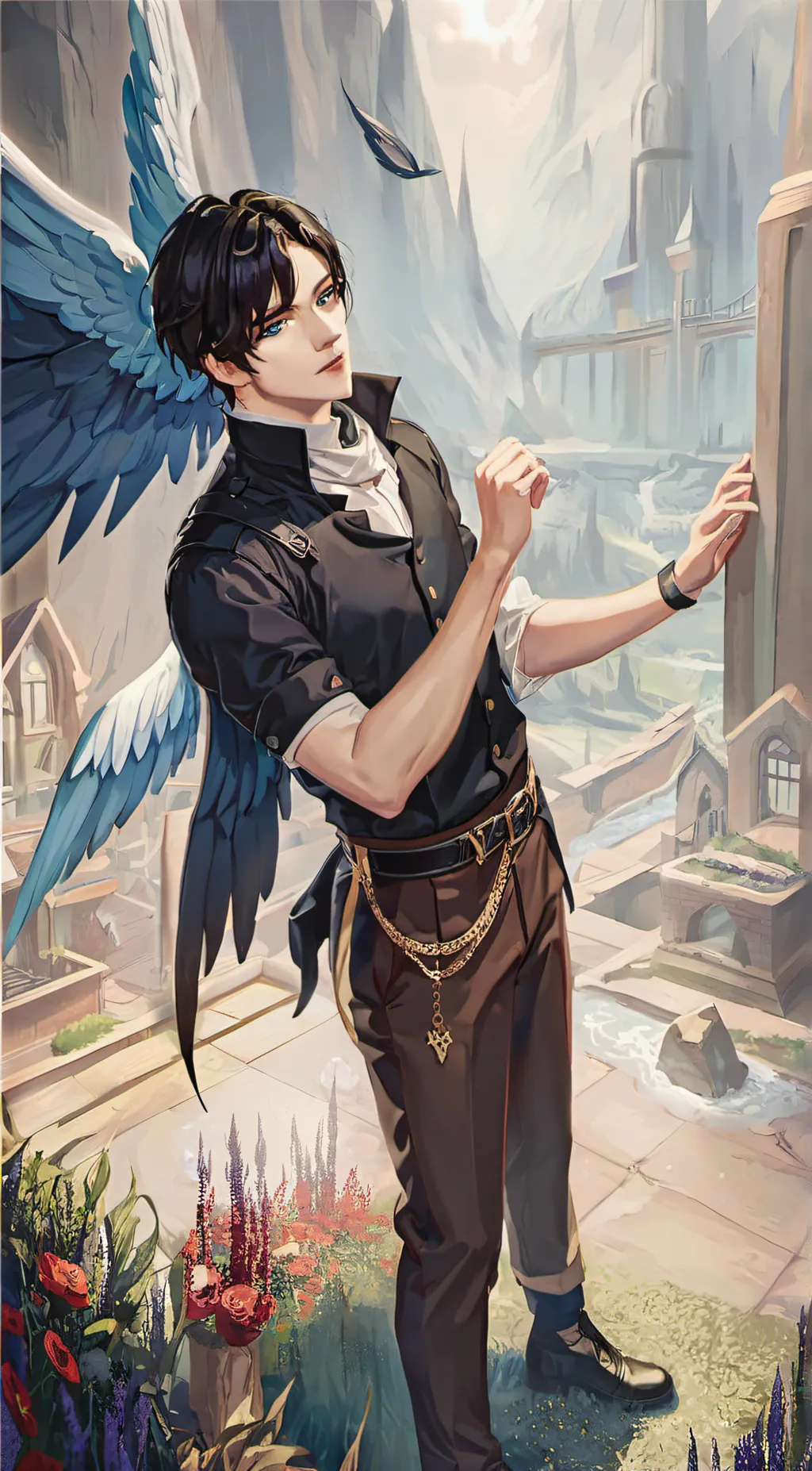 ai character: Liam background