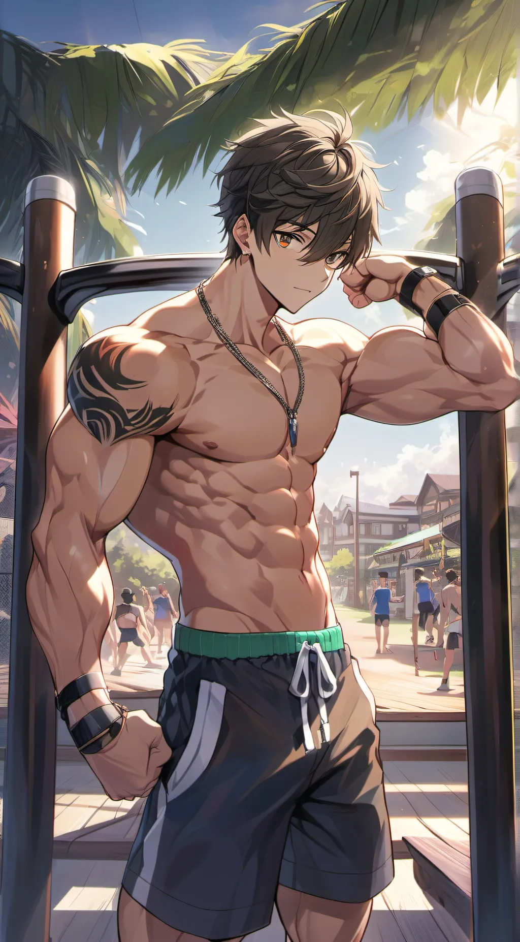 ai character: Ryan  background