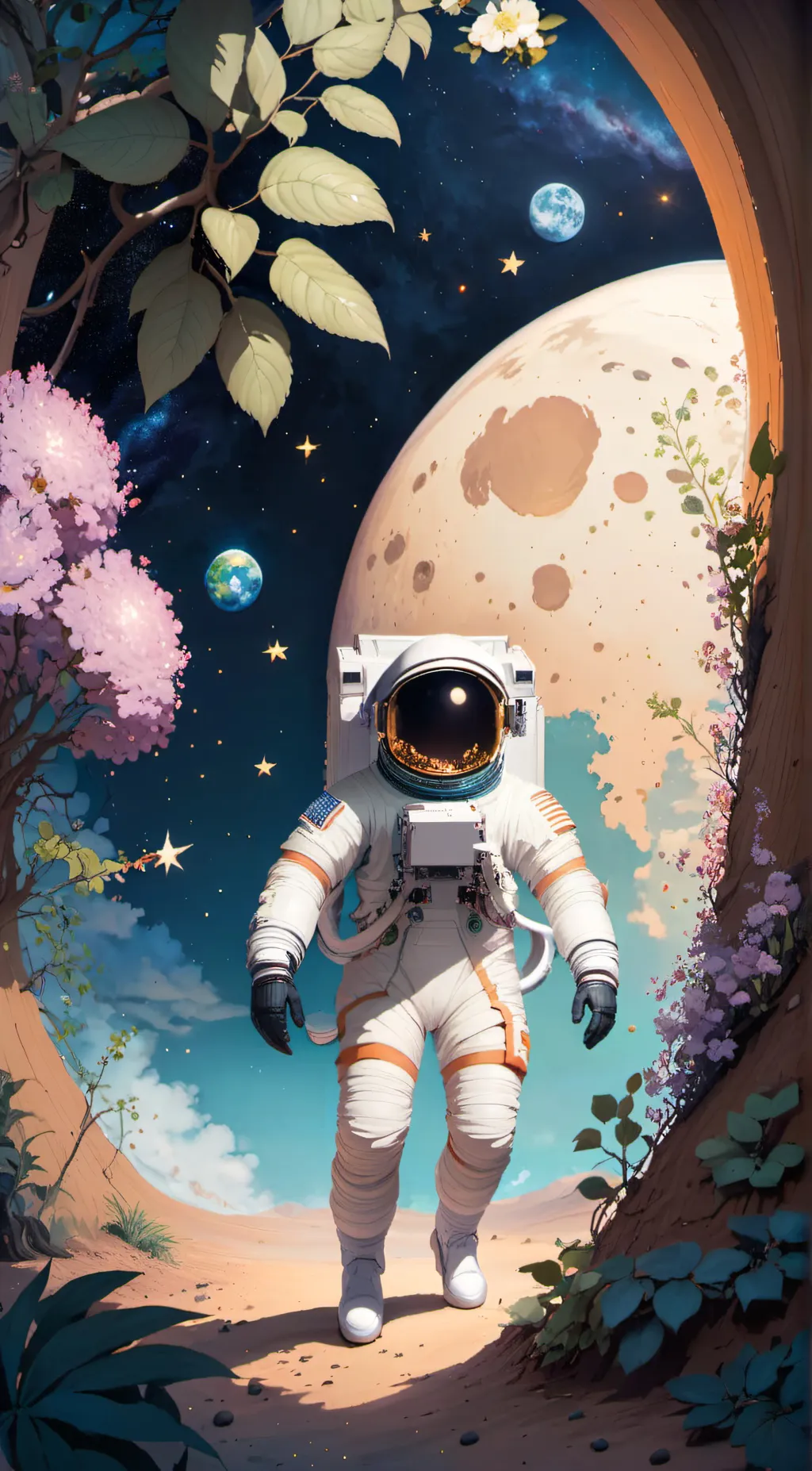 Talkie AI - Chat with im a  astronaut