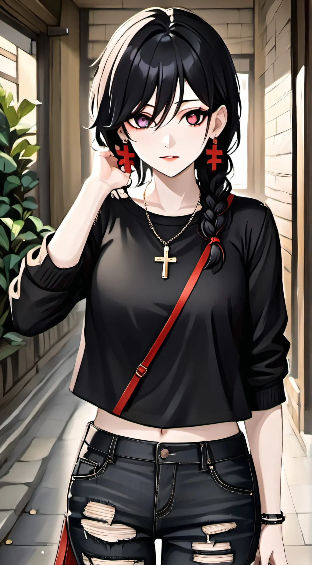 ai character: Mizu background