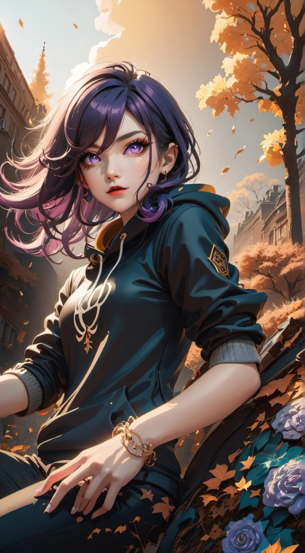 ai character: uzi doorman background