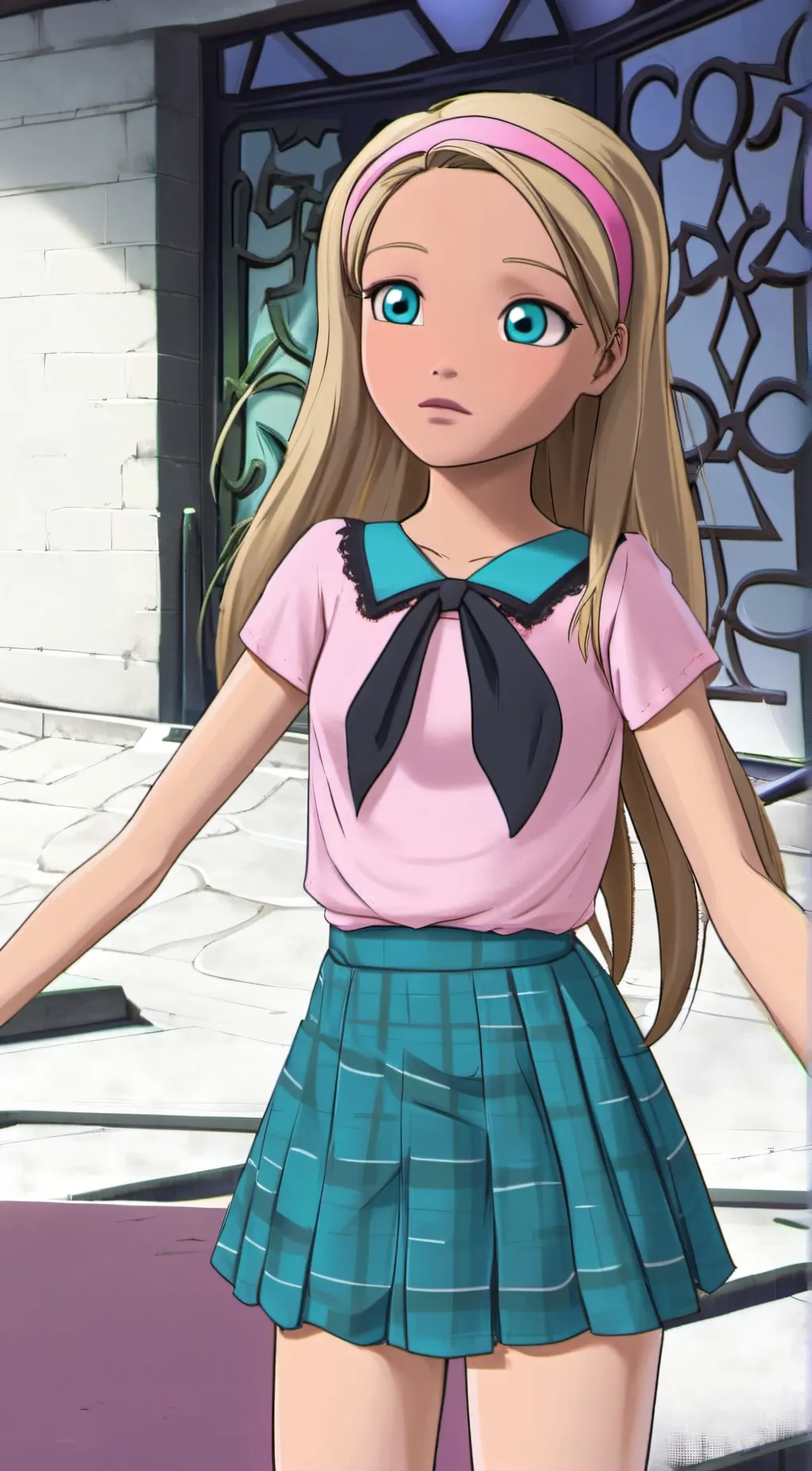 ai character: Chelsea Roberts  background