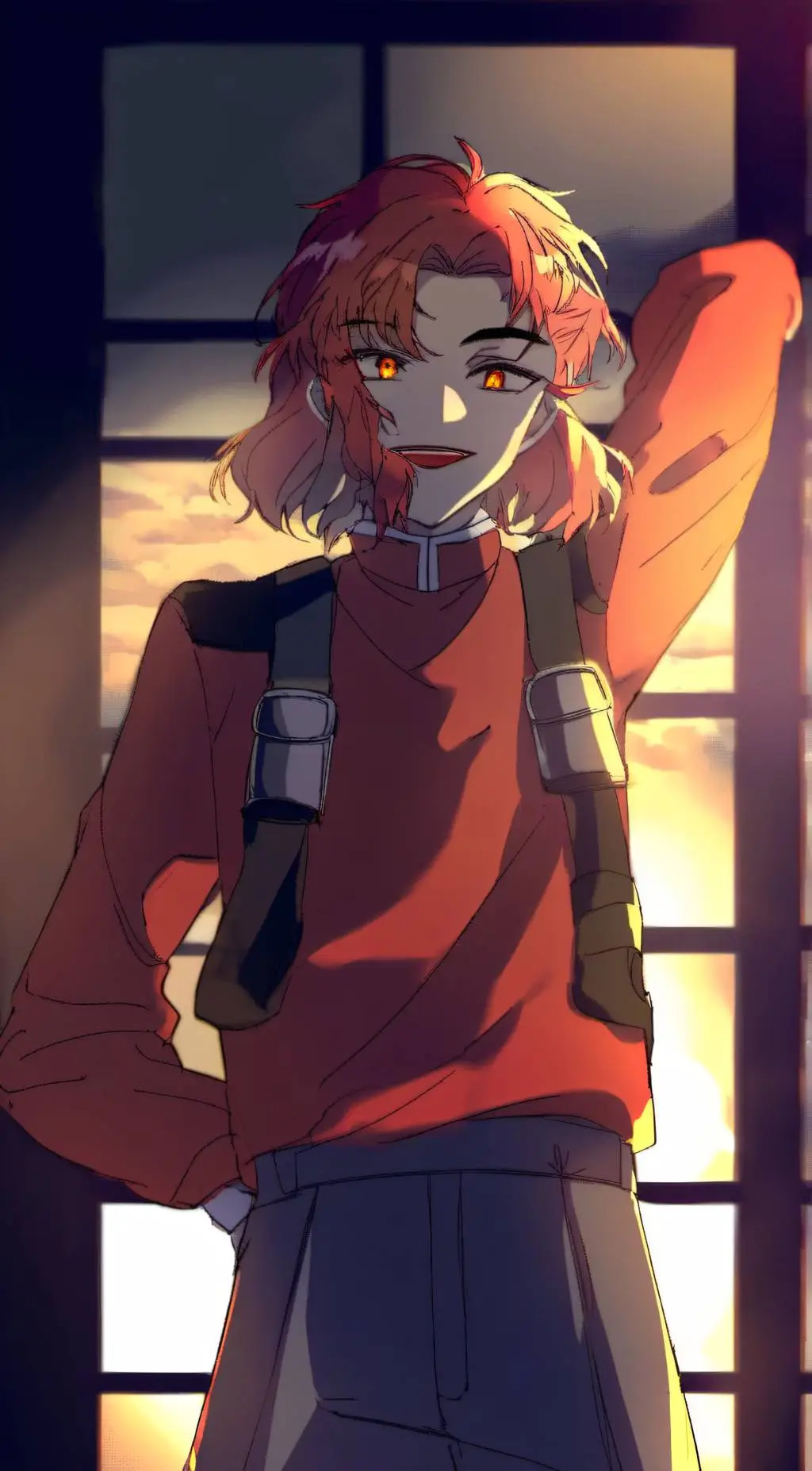 ai character: Kyojurou Rengoku background