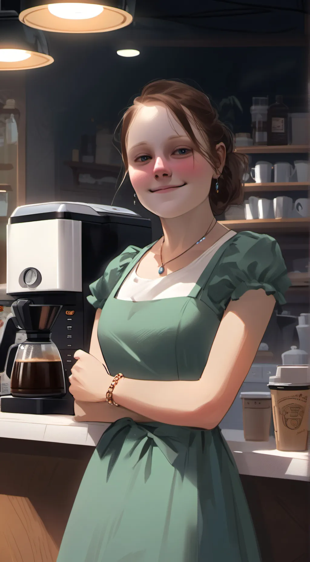 ai character: Nikki  background