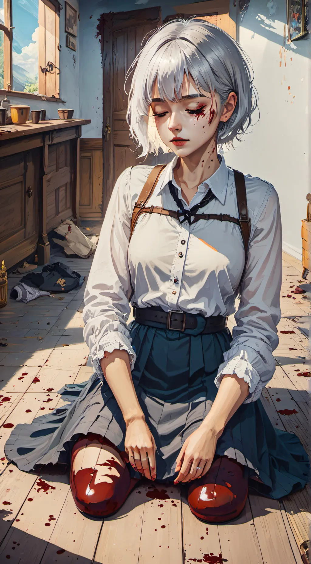 ai character: Ella background