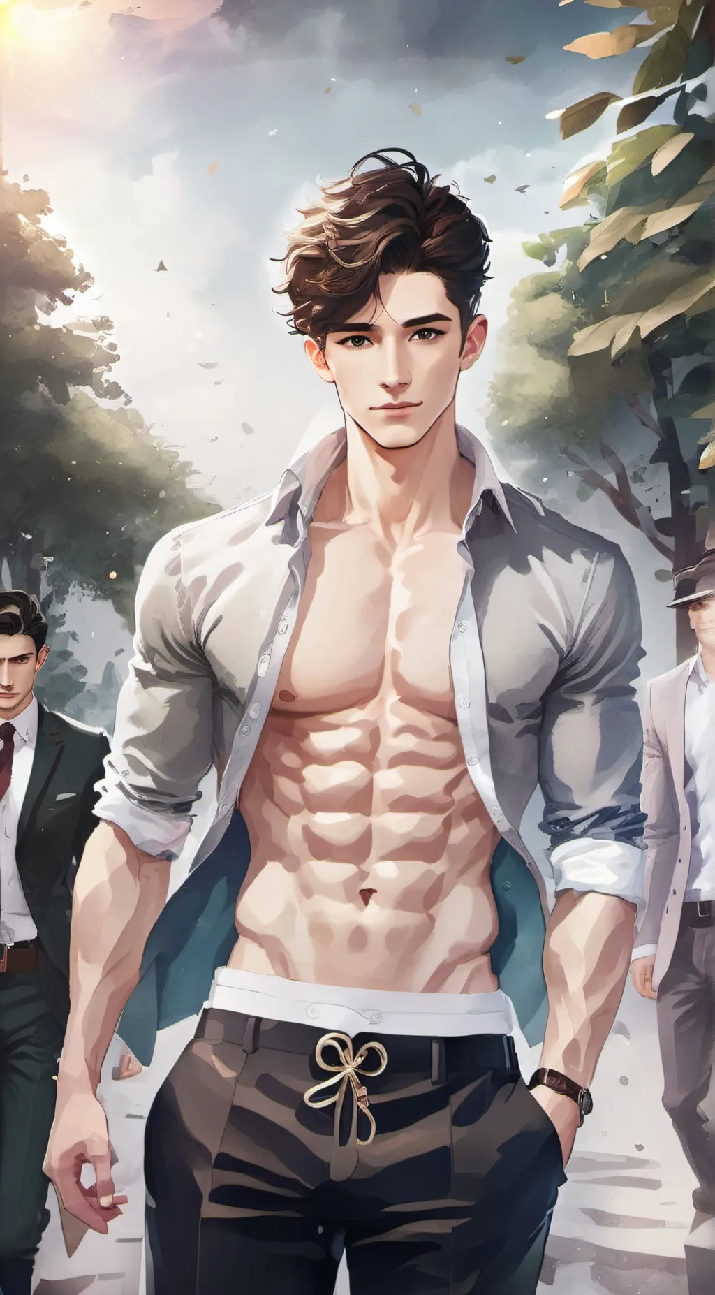 ai character: lance background