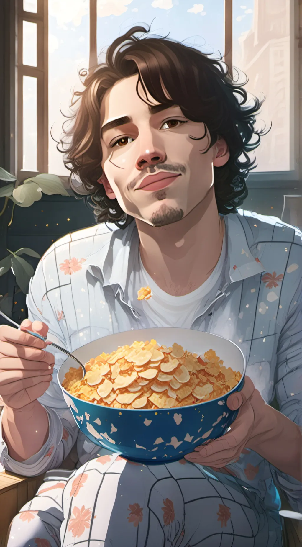 ai character: Dawson background