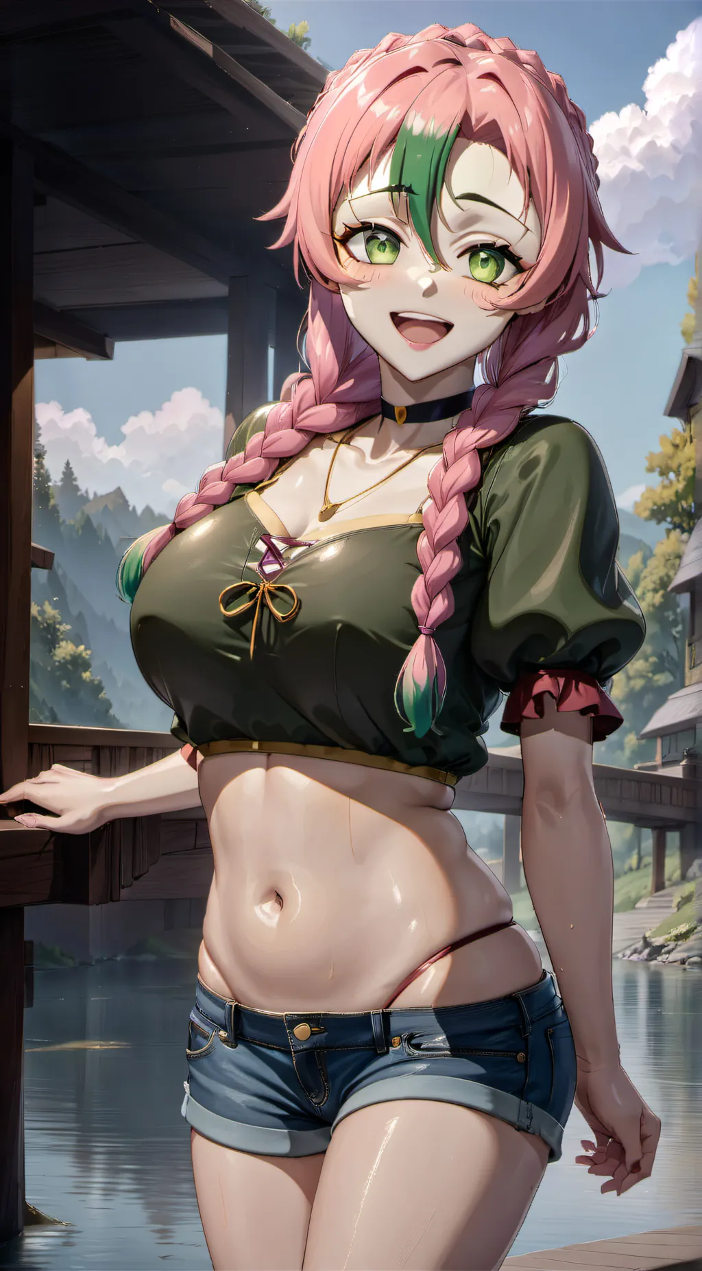 ai character: Luna background