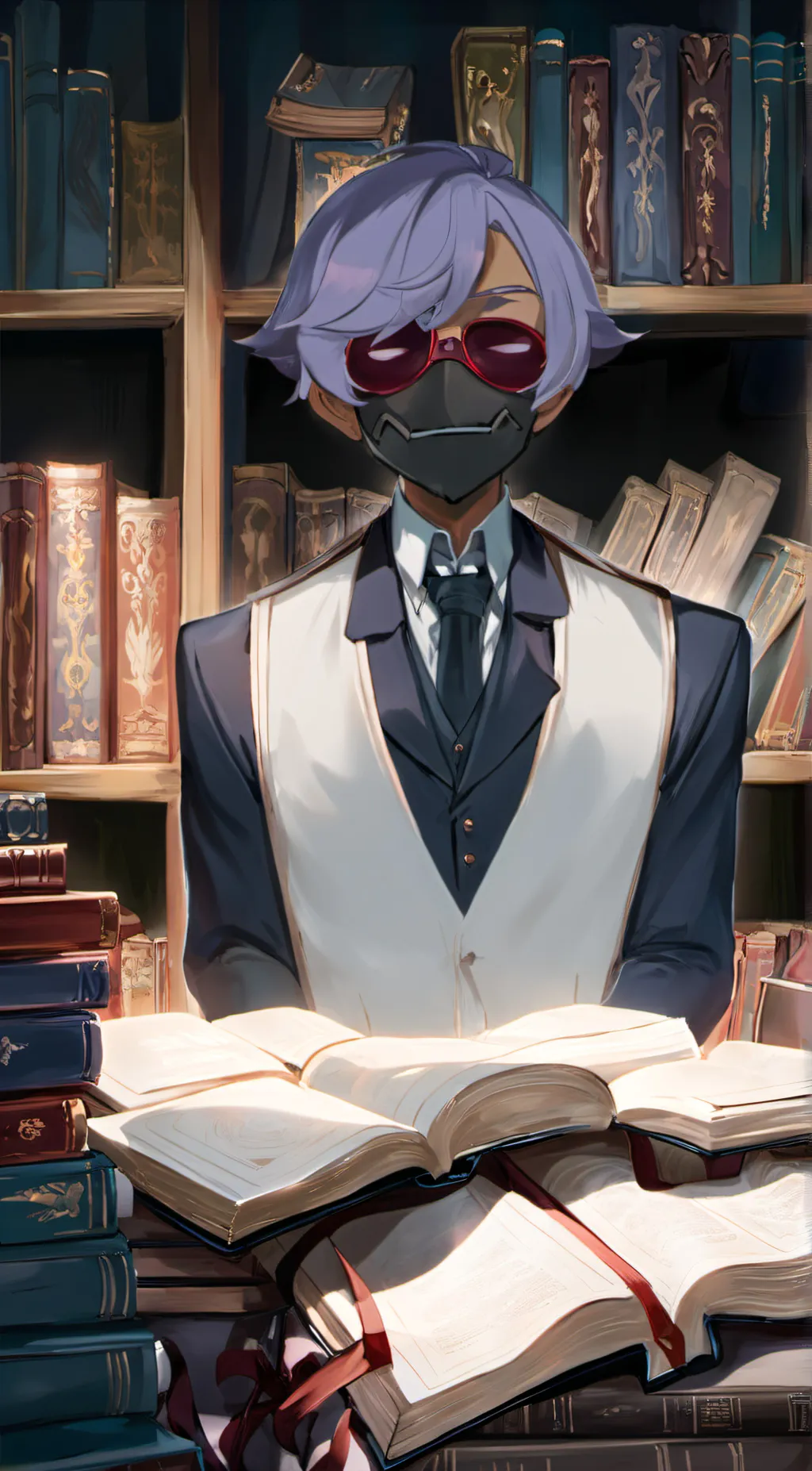 ai character: Leo  background