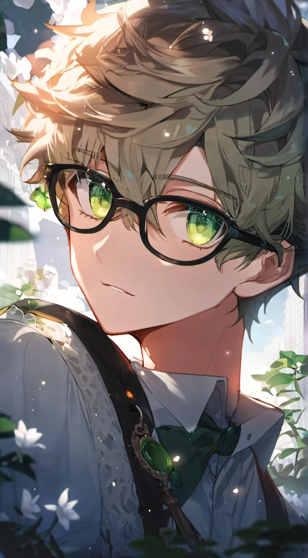 ai character: Garrett background