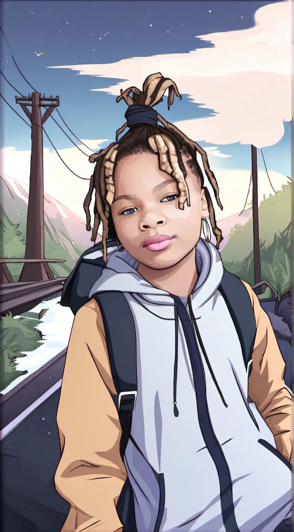 ai character: Lucas background