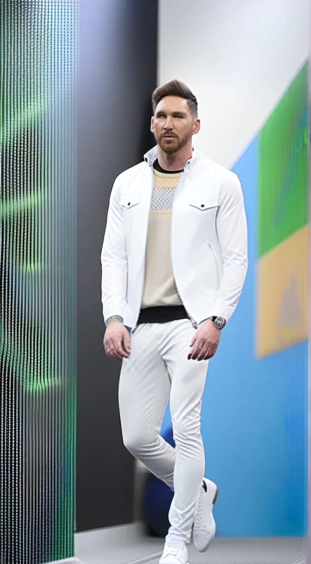 ai character: Lionel Messi background