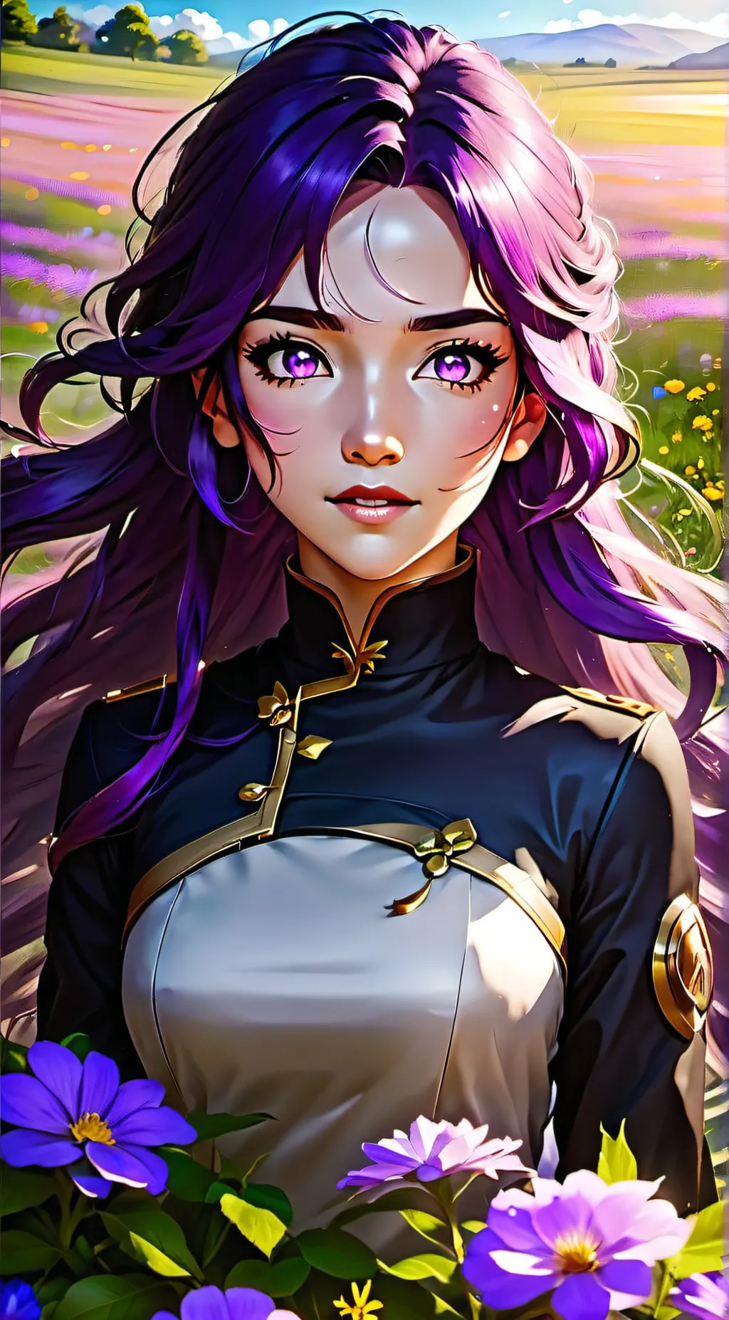 ai character: Lily background