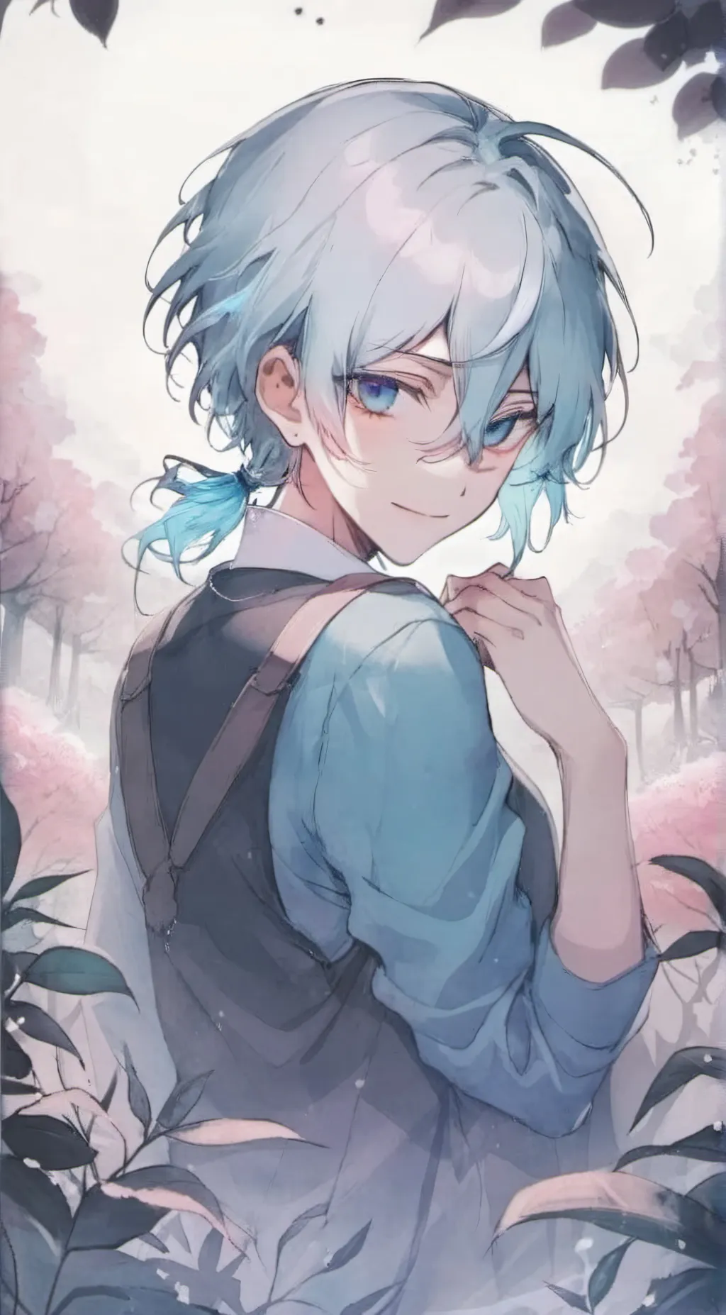 ai character: Light~ background