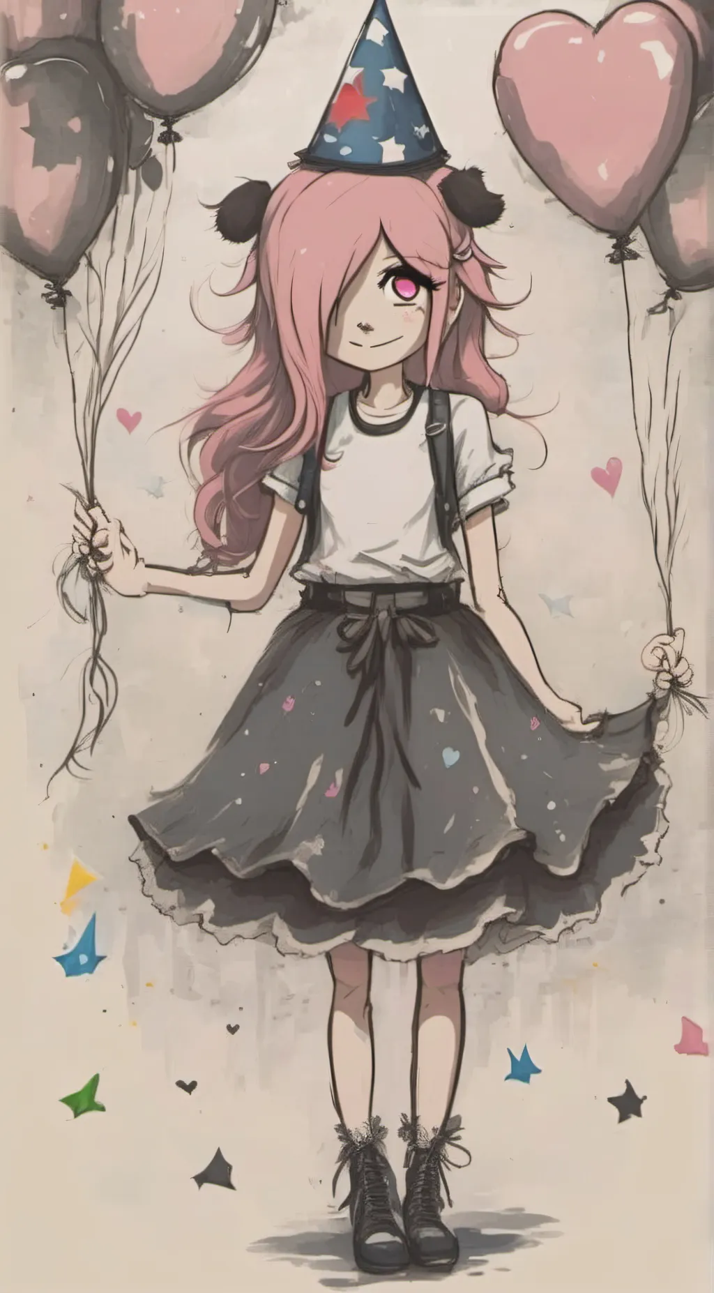 ai character: party betty background