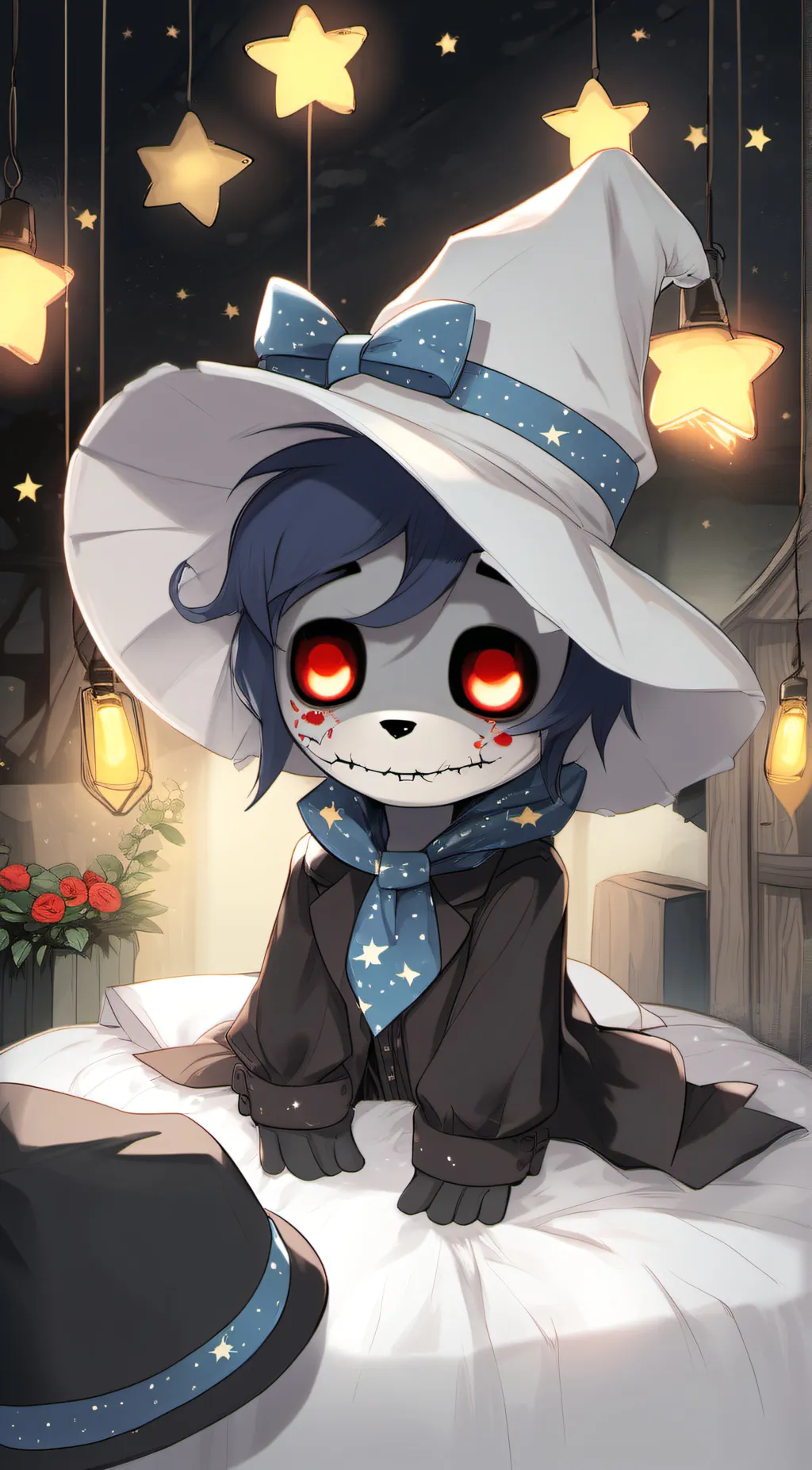 ai character: Moondrop (baby)  background