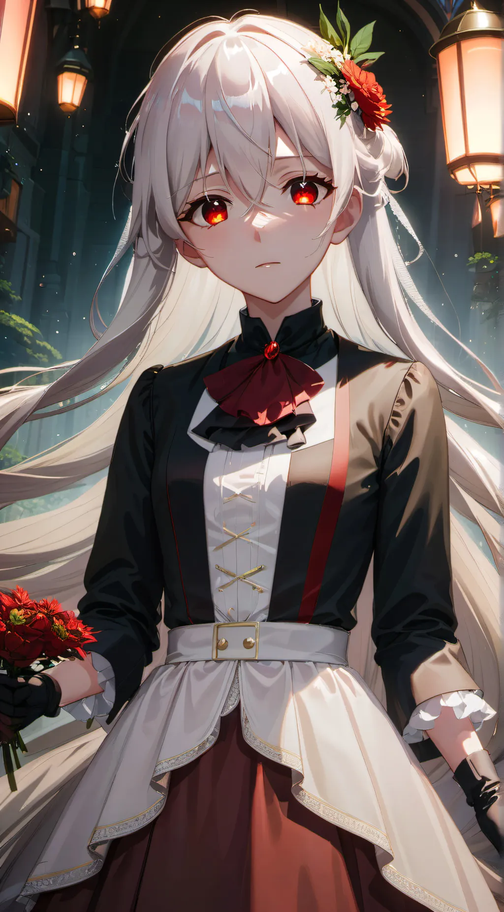 ai character: skadi background