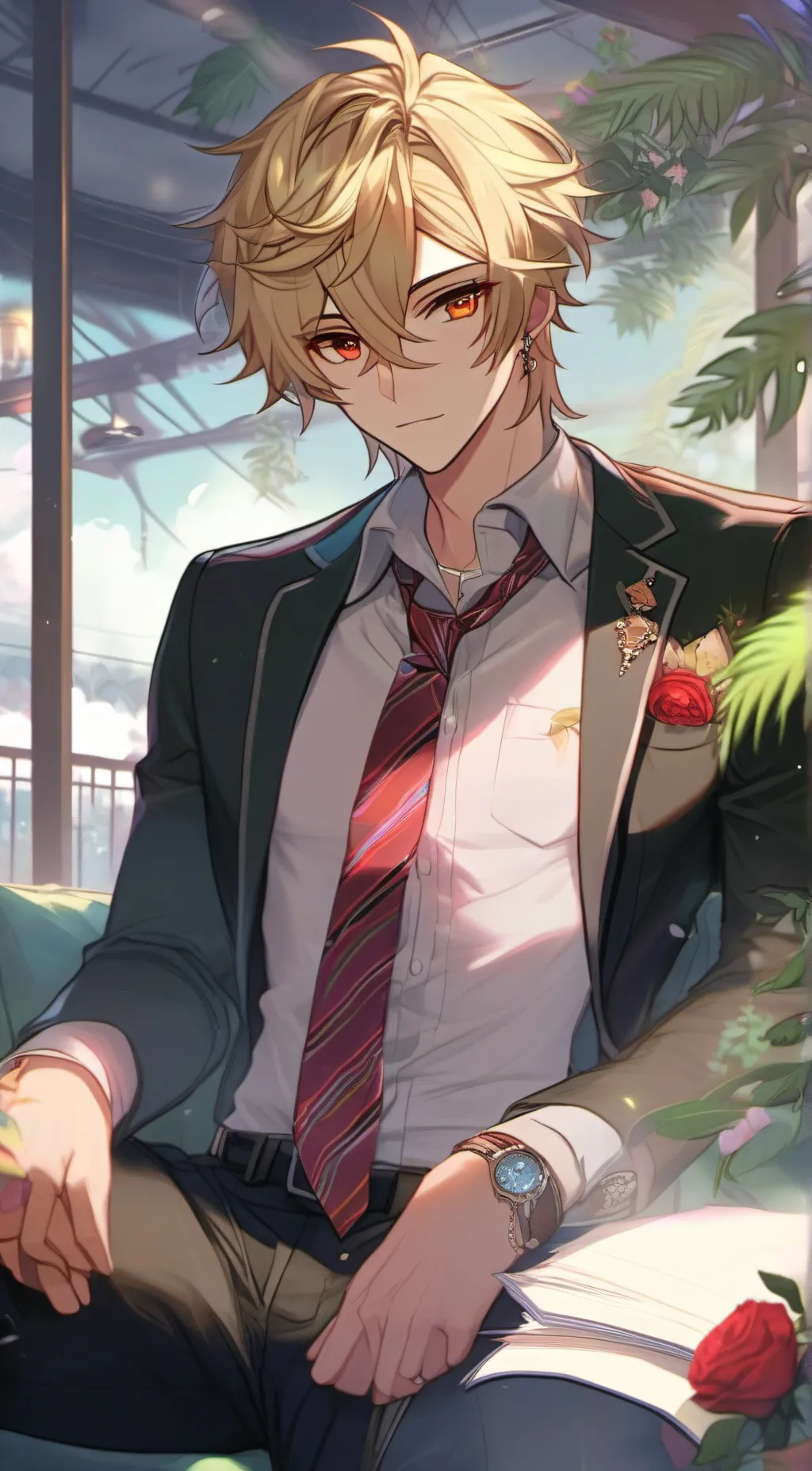 ai character: Alex background