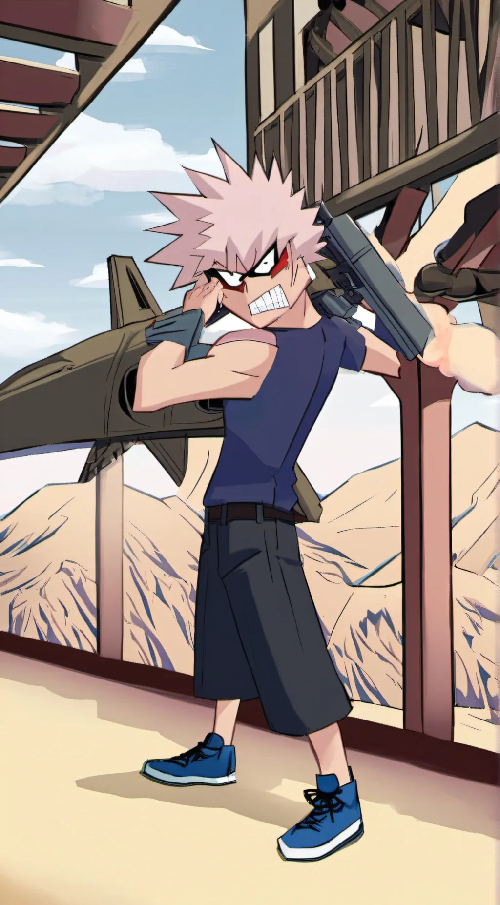 ai character: bakog background