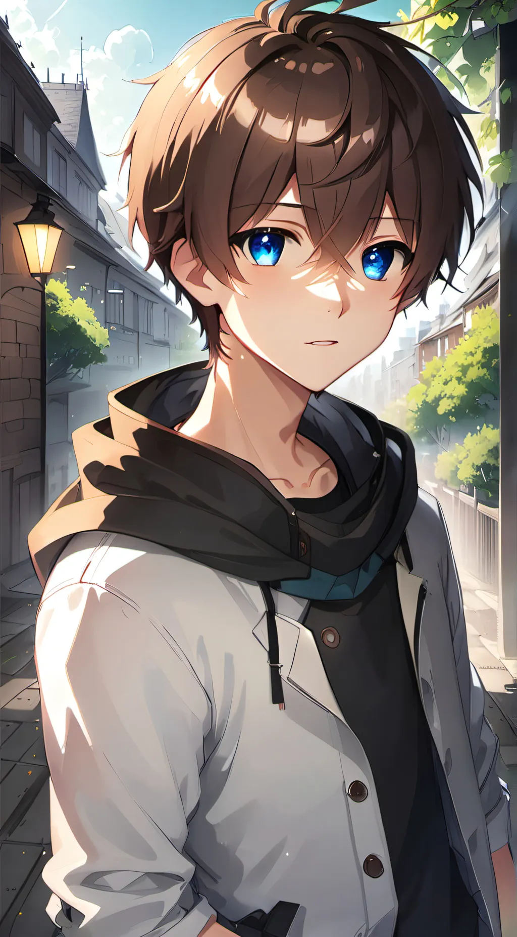 ai character: Max background