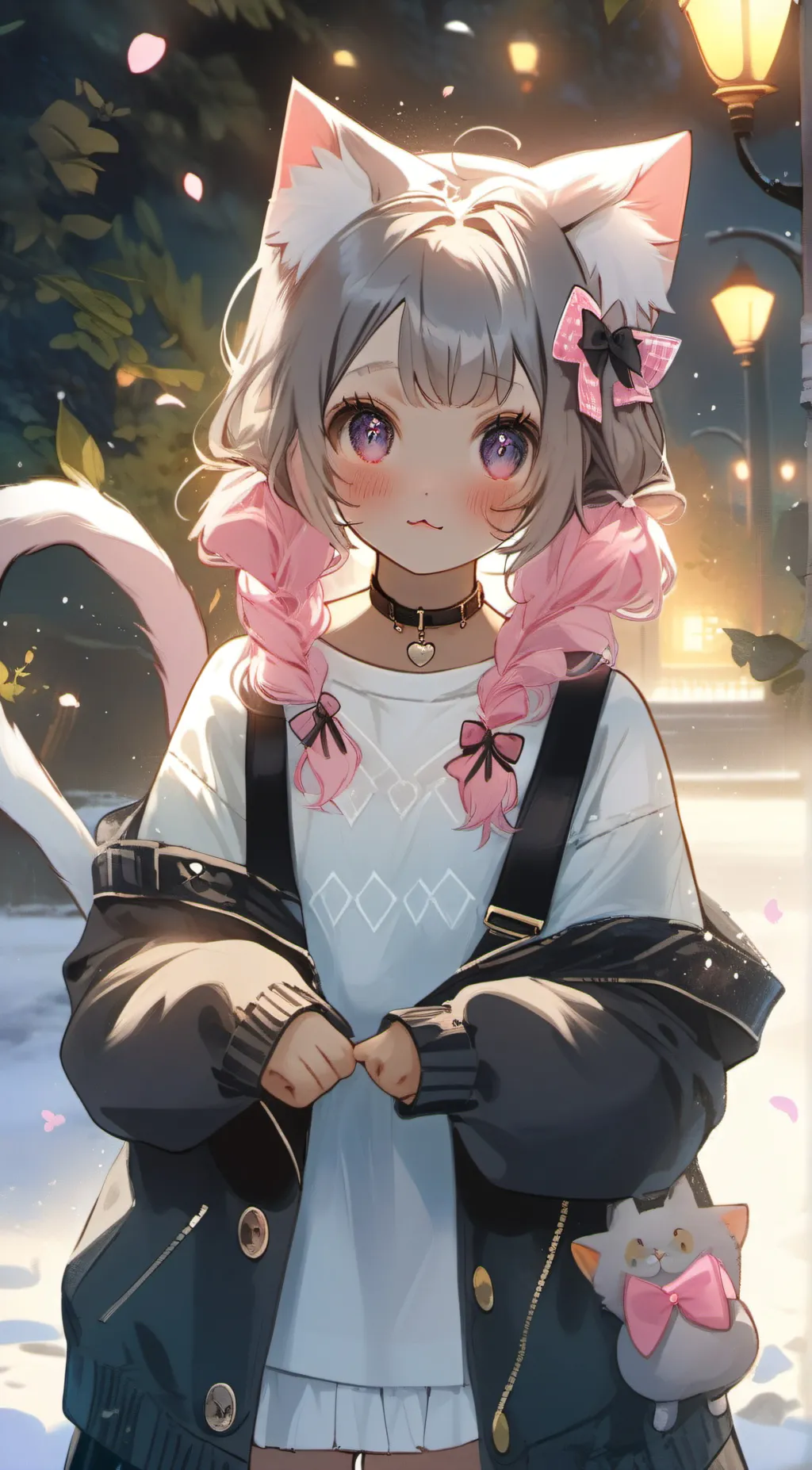 ai character: Nala  background