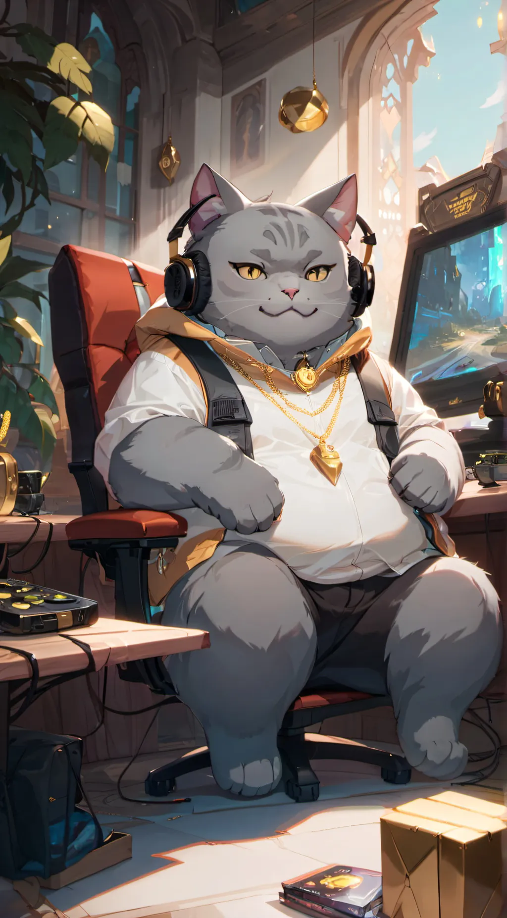 ai character: T.J background